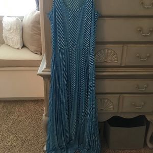Michael Kors Pleaded Maxi Dress