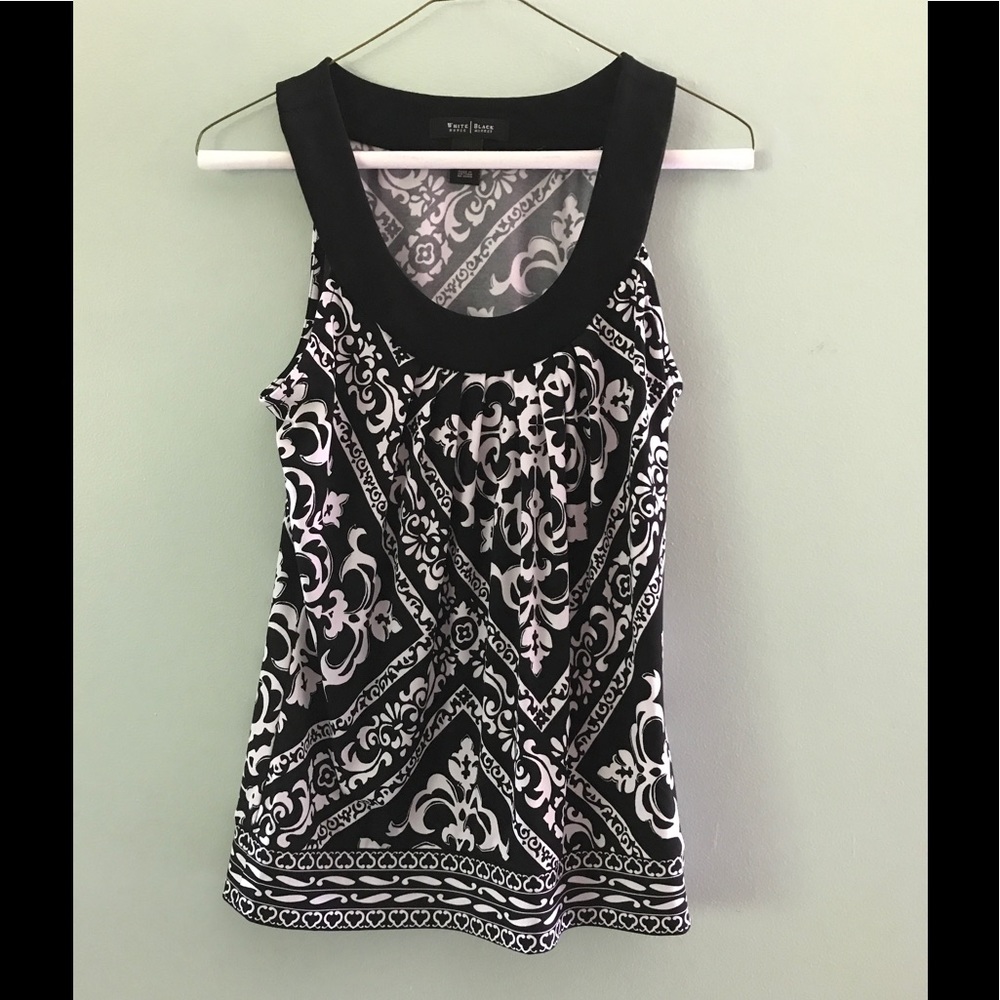 Black and white top