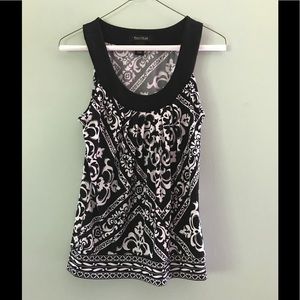 Black and white top