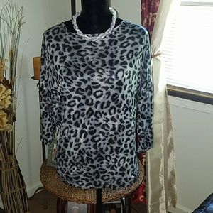 Alloy Cheetah print shirt