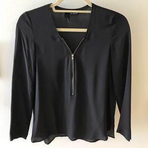The Kooples dark grey blouse