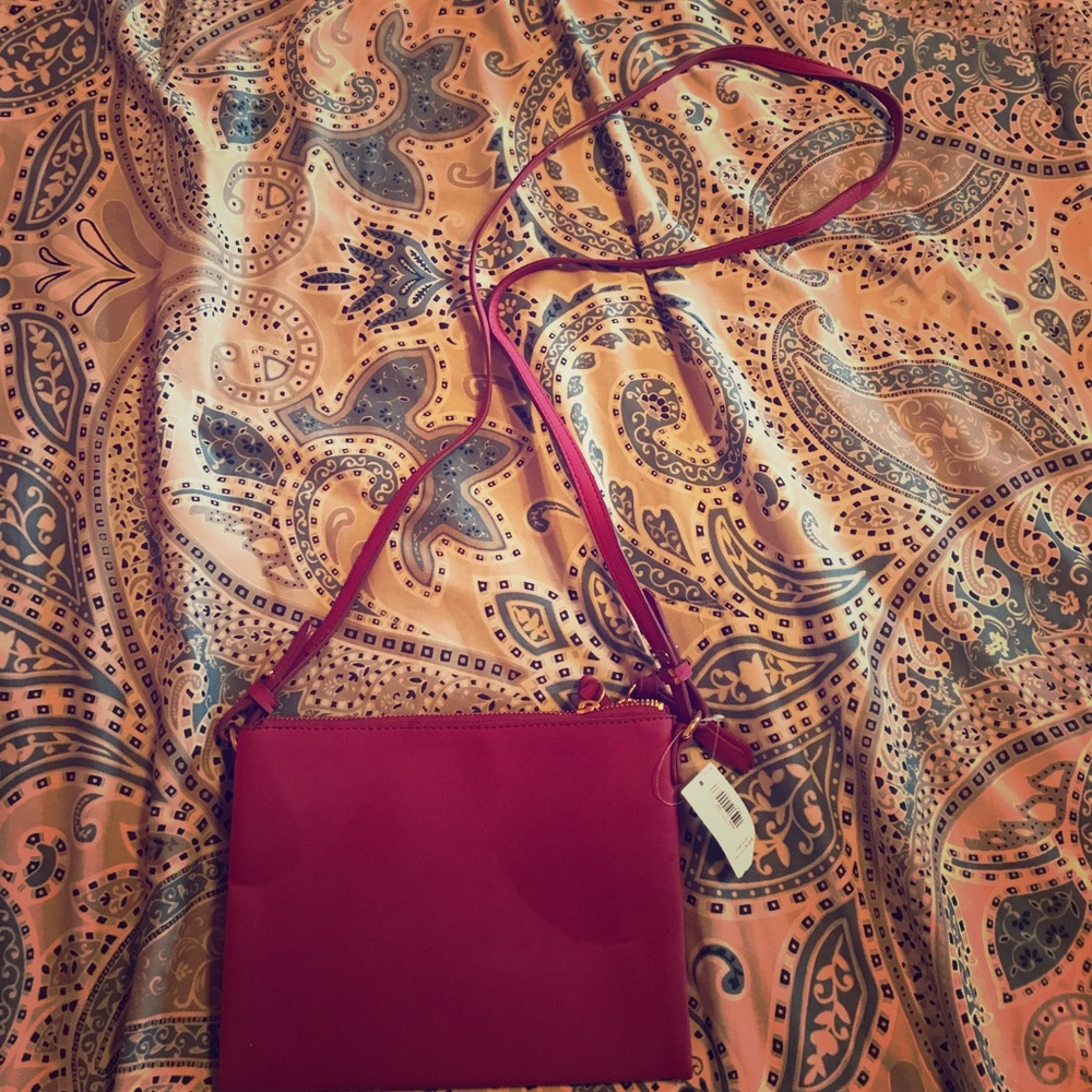 OLD NAVY PINK CROSS BODY PURSE