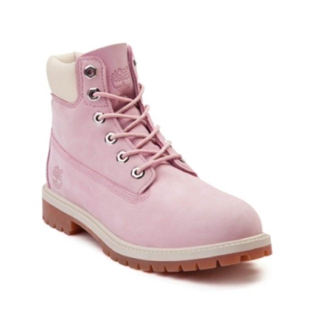 Pink Timberlands