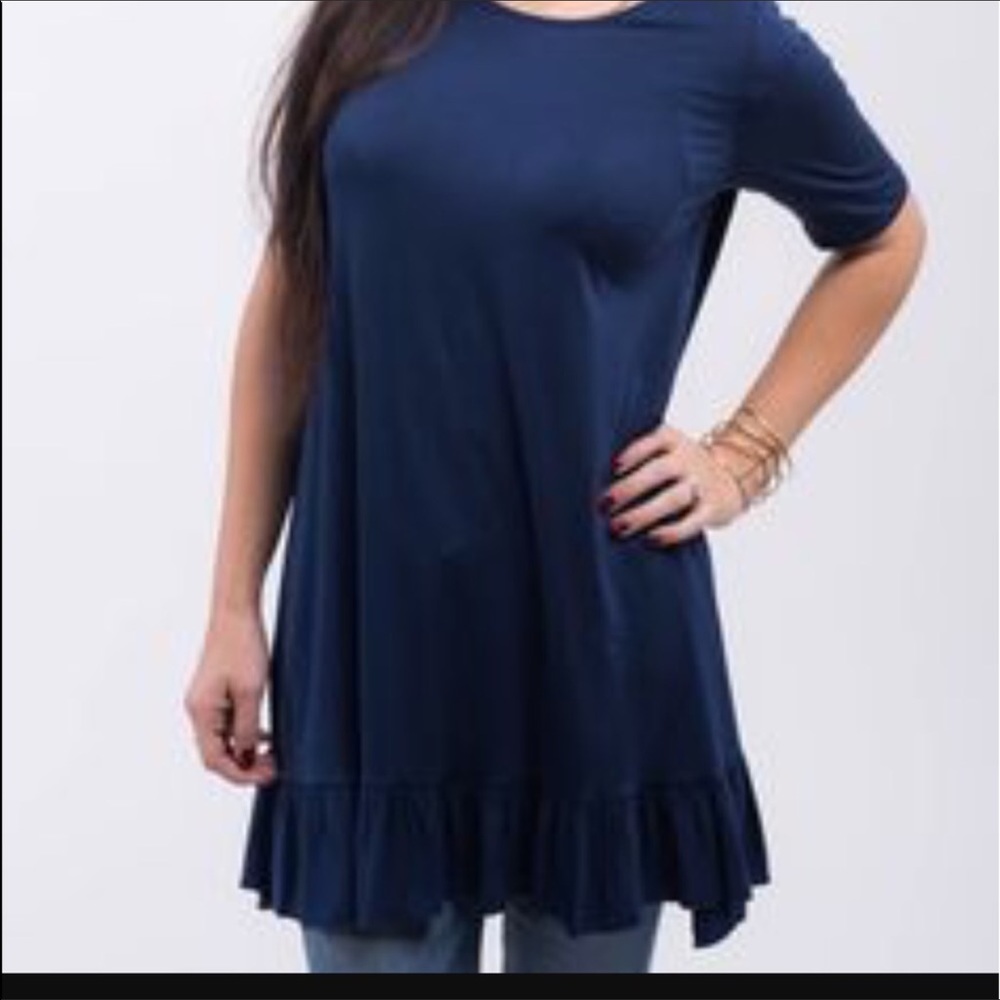 Agnes And Dora Large Ruffle tunic