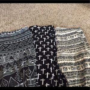 Buy One Get 2 FREE Printed Cotton Leggings