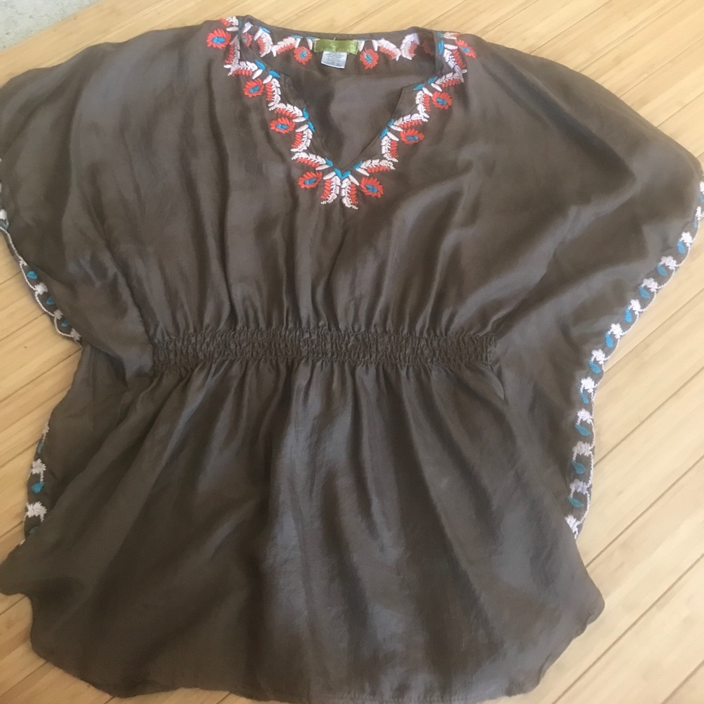 Silk whisper blouse
