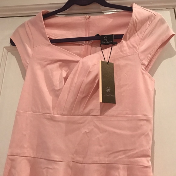 Pink Retro Dress Size Small - Picture 2 of 2