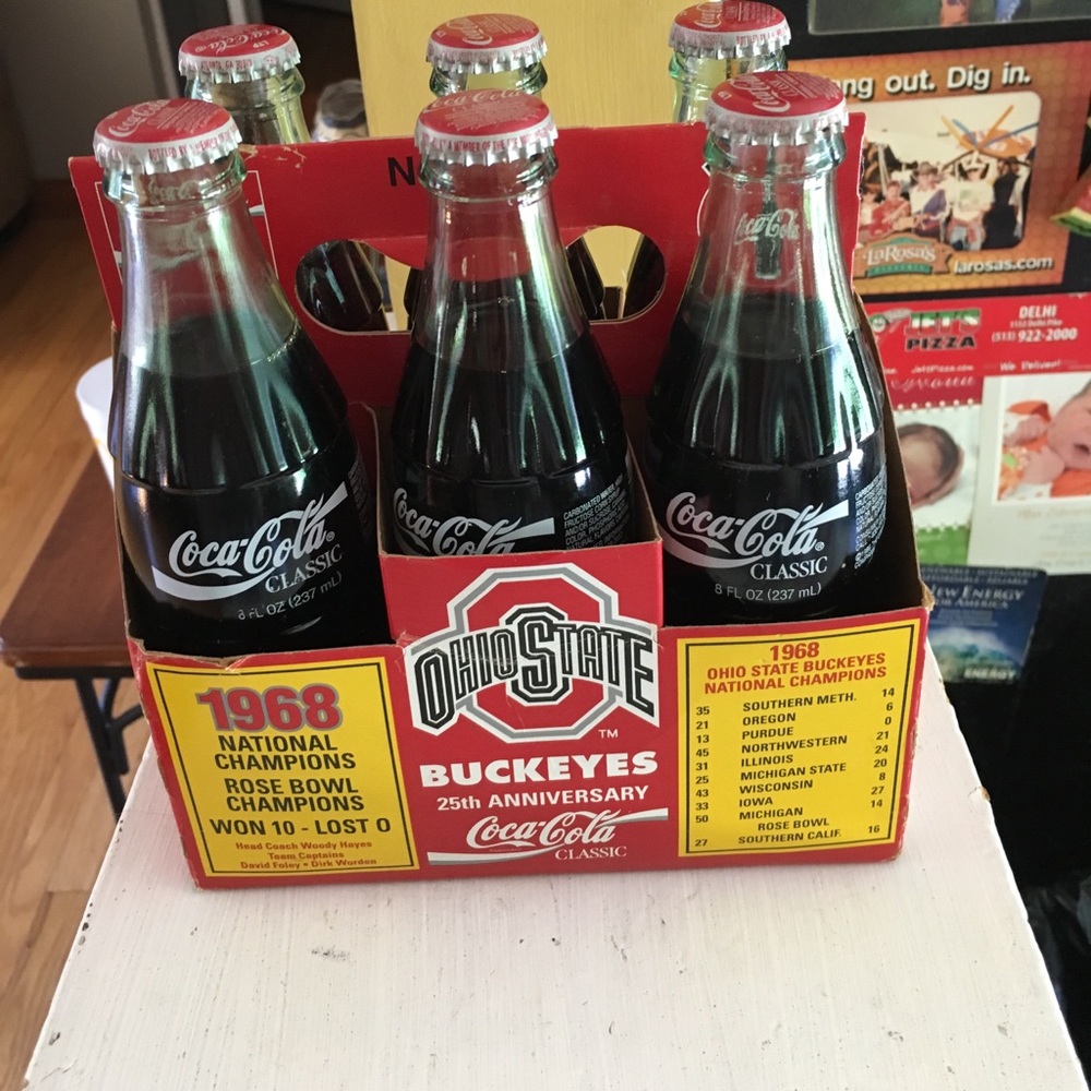 1968 National Championship Coke Bottles