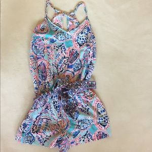 Lilly Pulitzer Shell Me About It Romper