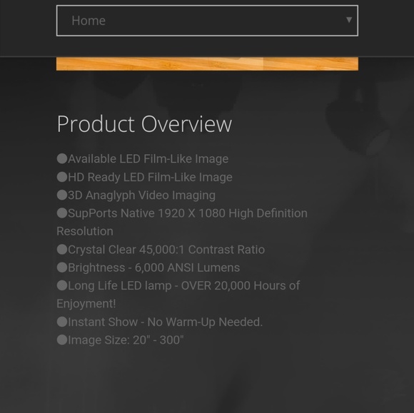 LED Digital Projector - Picture 3 of 4