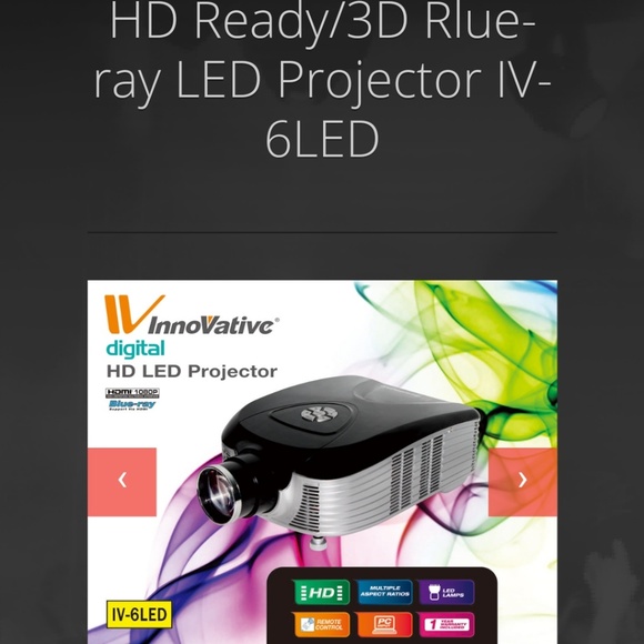 LED Digital Projector - Picture 4 of 4