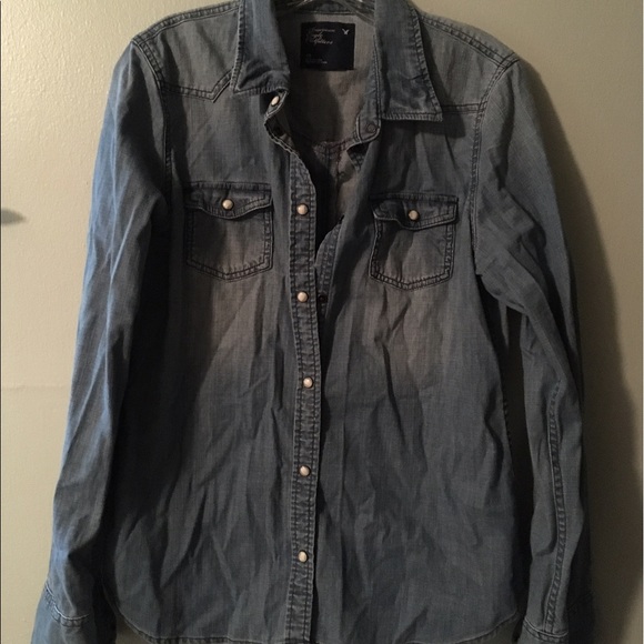 Jean long sleeve shirt - Picture 1 of 2