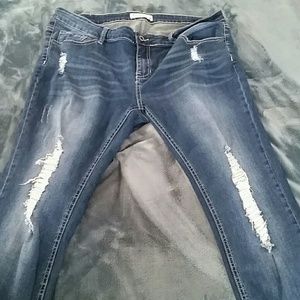 Angel Kiss cute jeans size 18 ankle fit