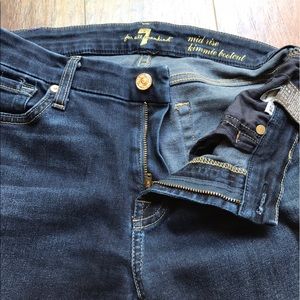 7FAM Kimmie Bootcut Jeans Dark Wash