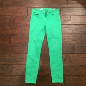 Women's GAP Skinny Jeans, Green