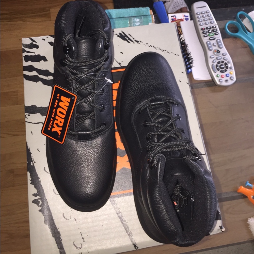 Worx by Red Wing Shoes Steel Toe Work Boots
