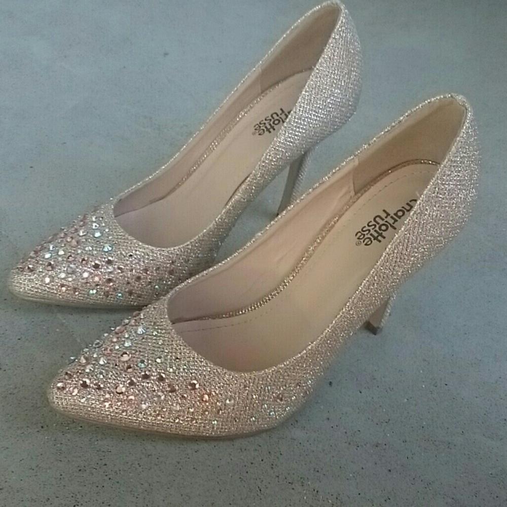 Charlotte Russe Sparkle heel shoes