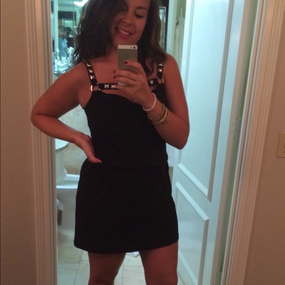 Michael Kors black mini dress