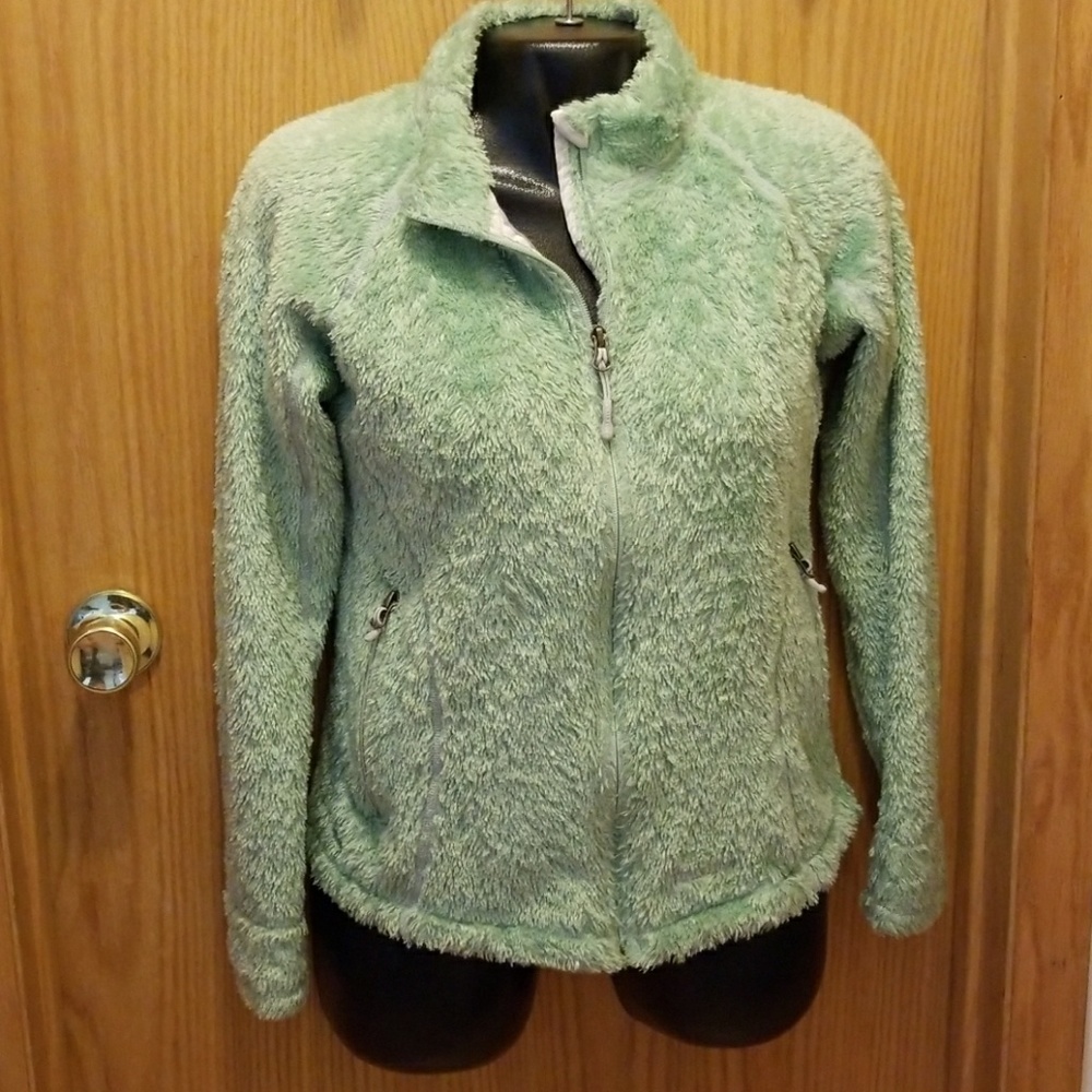 Marmot fuzzy sweater  jacket