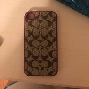 coach iphone 4 case