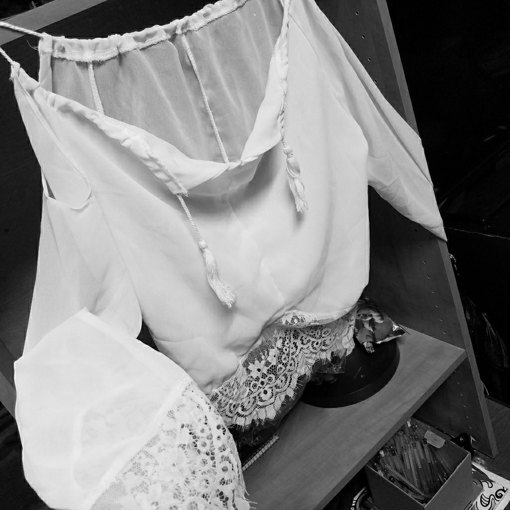 Crop top blouse