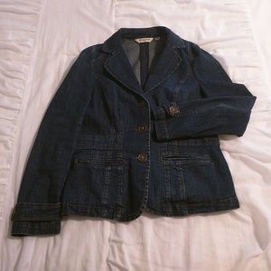 Petite Blue Jean Jacket