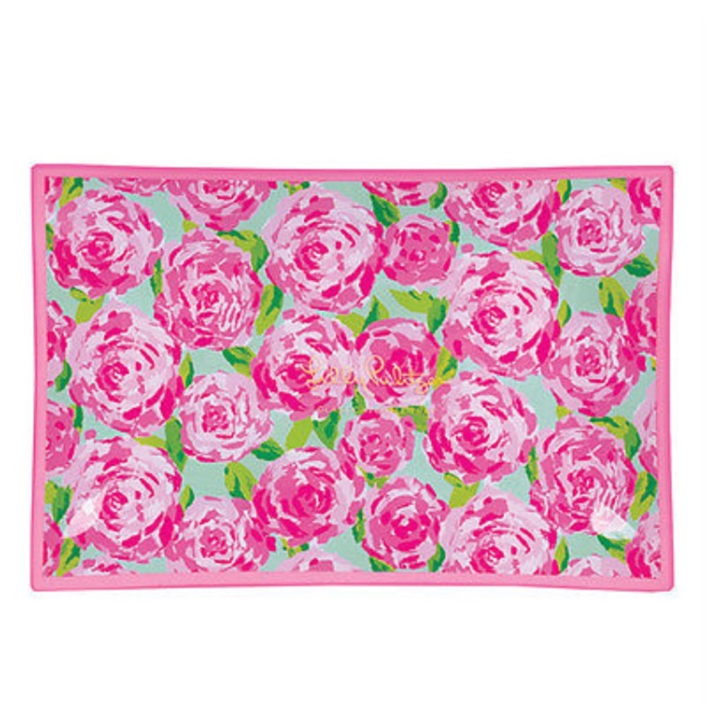 Large Lilly Pulitzer catch all tray