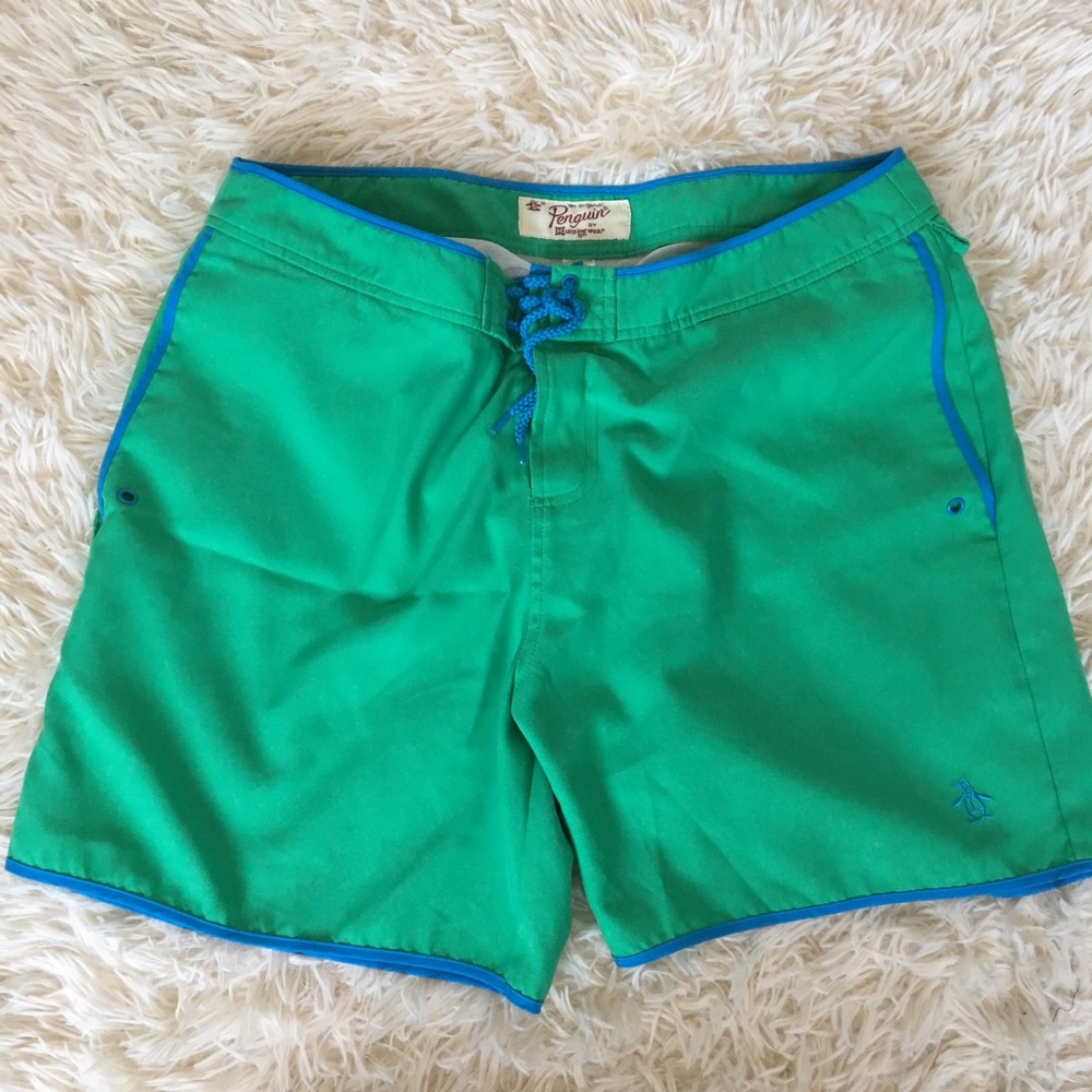 Men's Penguin Board Shorts