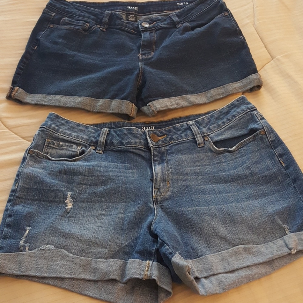 Denim shorts 2 pair, great condition