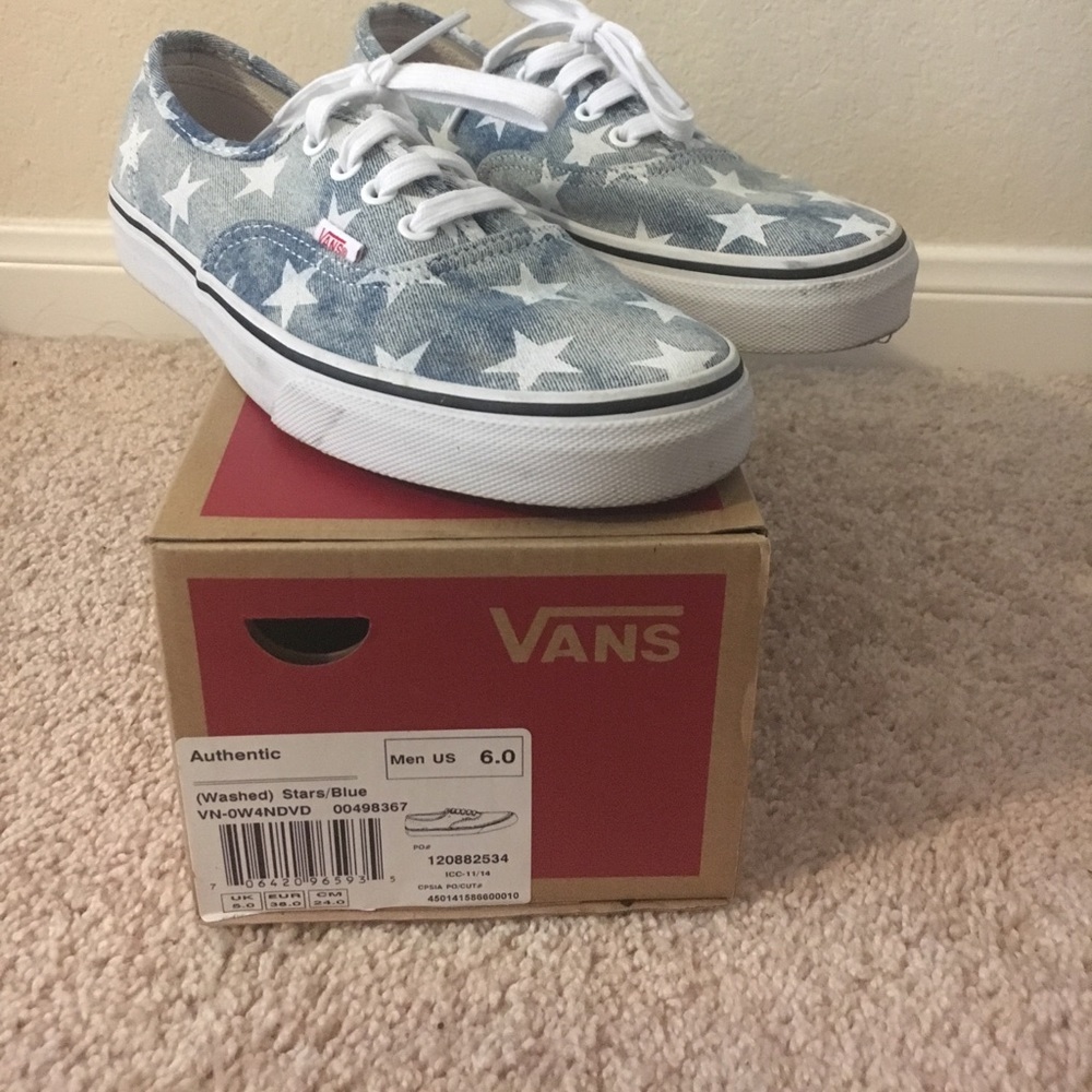 Stars/Denim Vans!