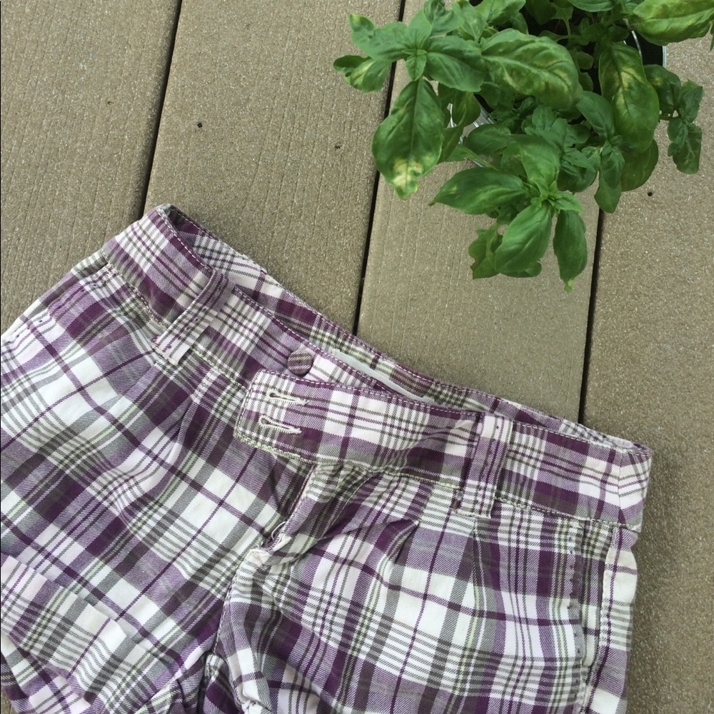 Aero size zero plaid