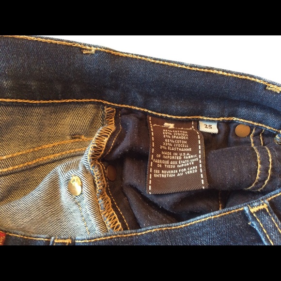 7 FOR ALL MANKIND MID RISE WOMEN JEANS - Picture 3 of 5