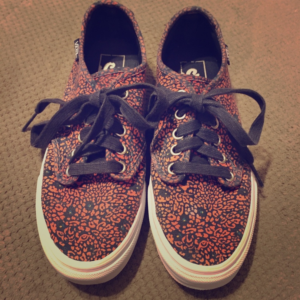 Floral vans