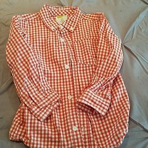 Boys size 4 years Crazy 8 brand button down shirt