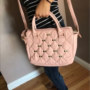 Betsey Johnson Satchel; used.