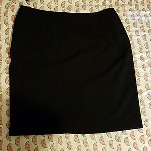 black skirt
