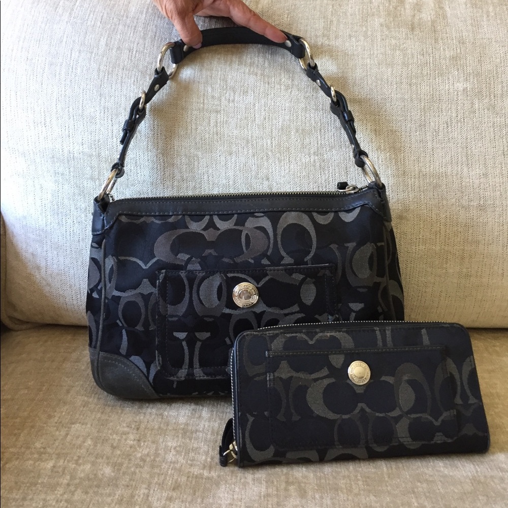 Authentic Matching Purse & Wallet