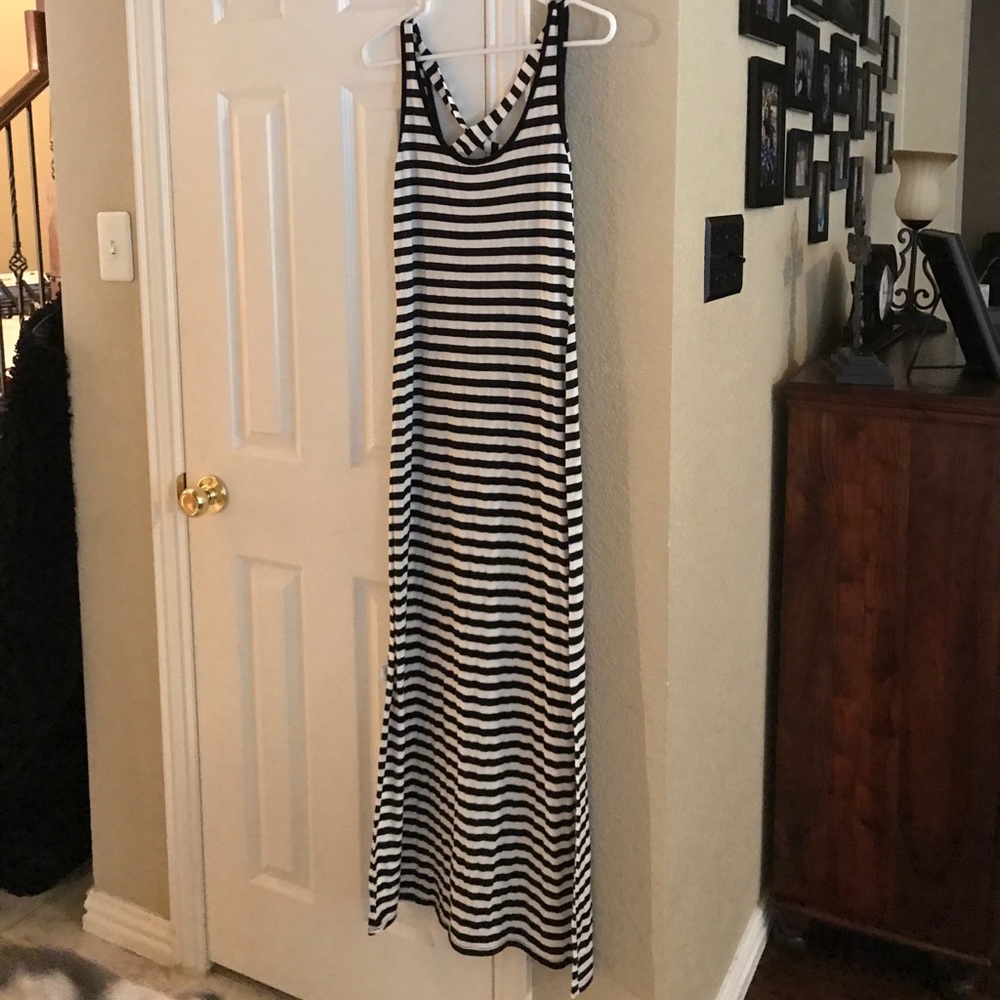 Striped Maxi Dress