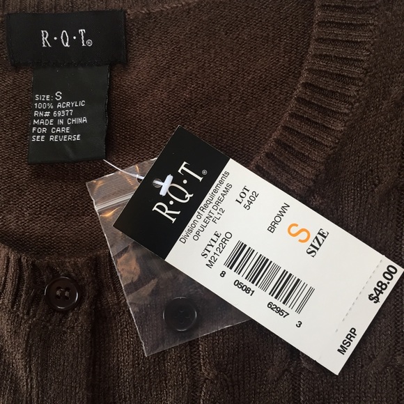 Brown RQT Sweater - Picture 2 of 2