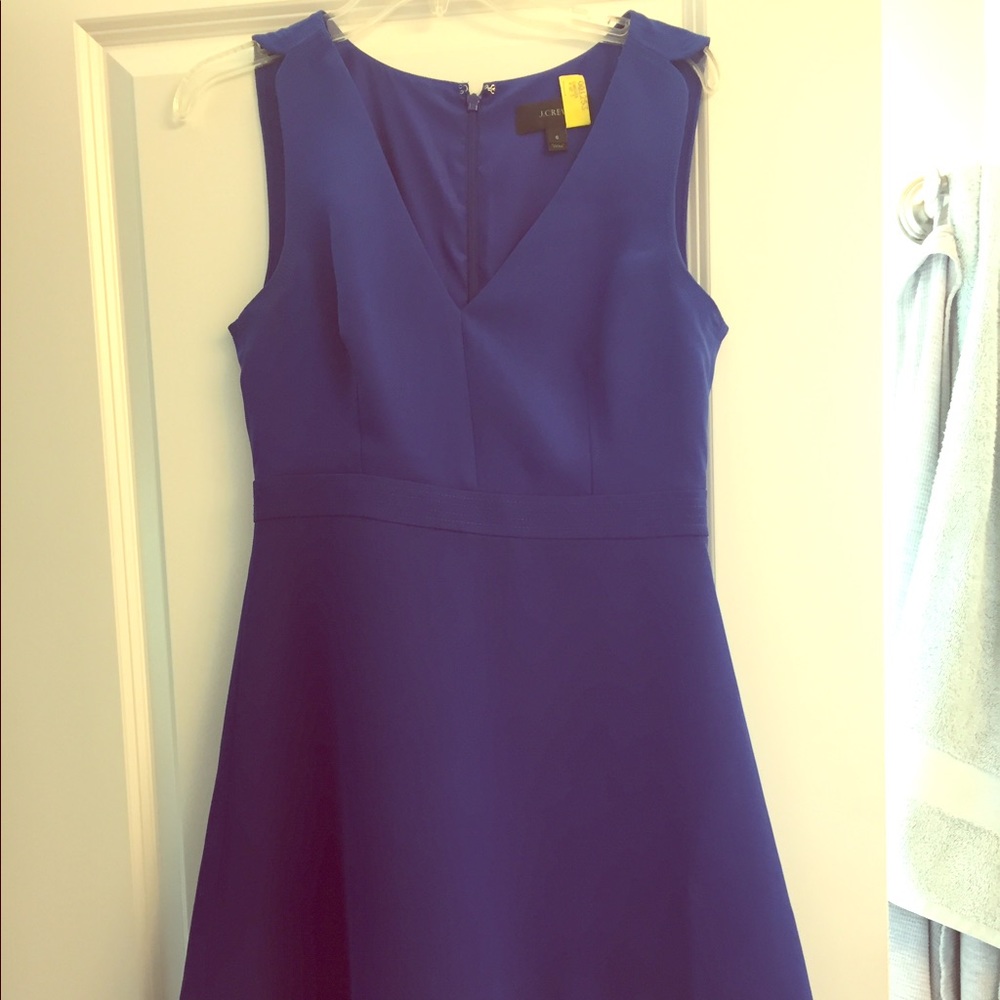 J Crew Cobalt Blue Dress 6