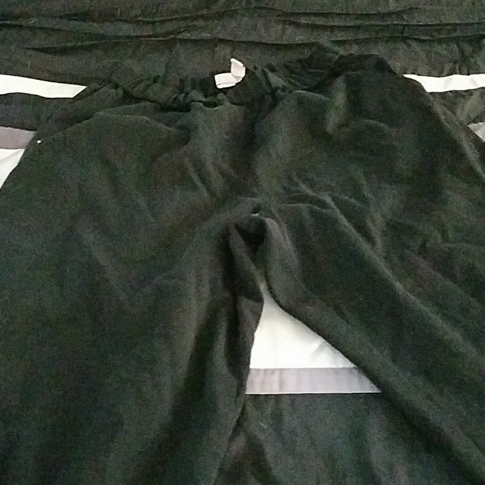 Elastic short fit dress pants