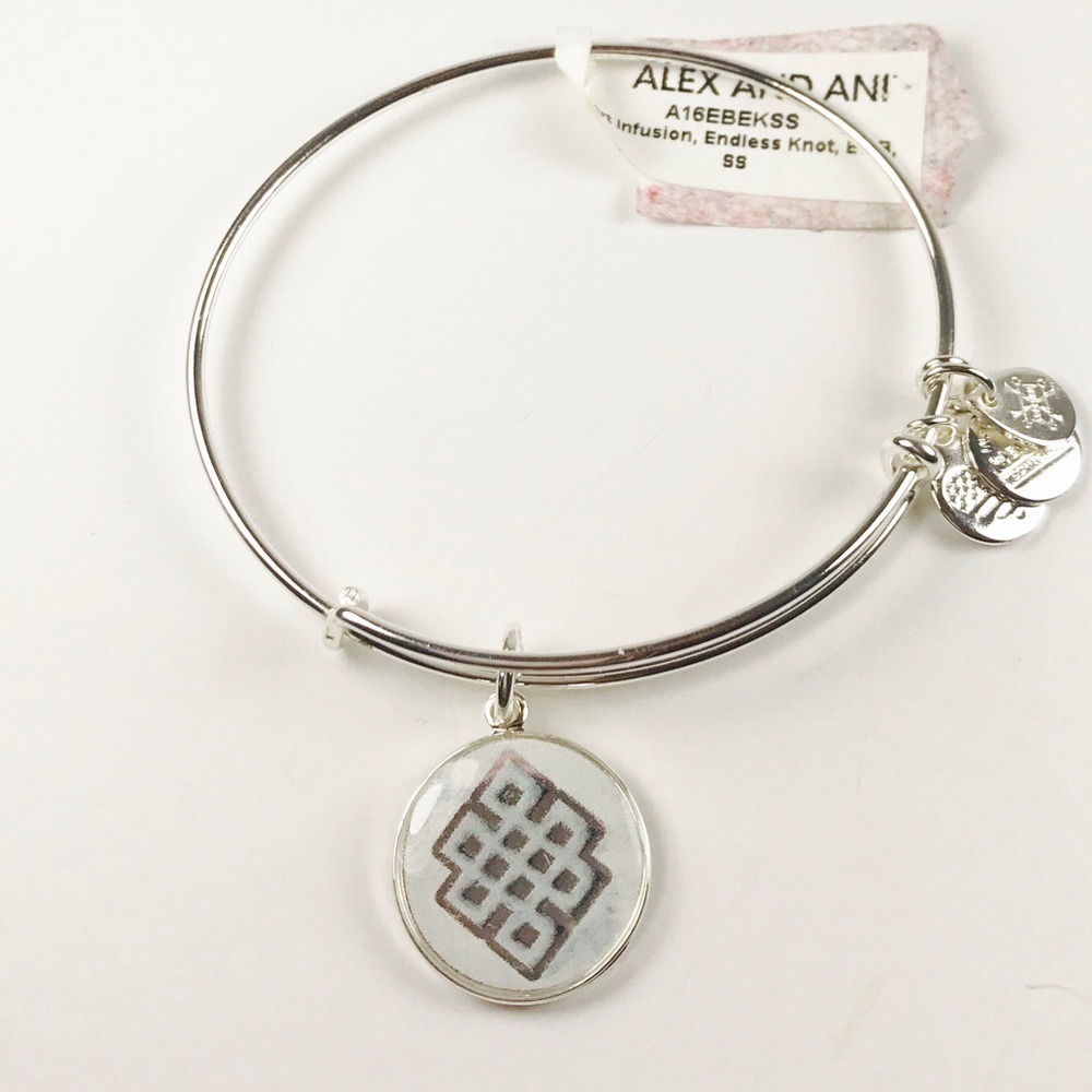 Alex&ani Endless Knot Silver