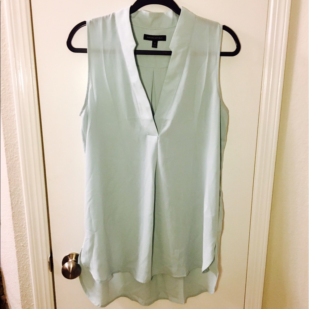 Banana Republic sleeveless blouse!