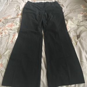 Ann Taylor Charcoal Trouser 4P Unlined