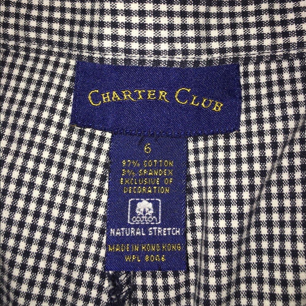 Gingham Capris - Picture 5 of 5