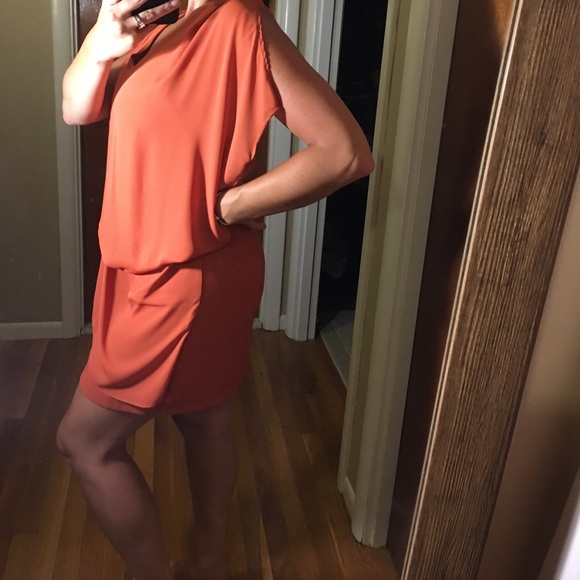 🍁2xHP🍁NWOT! Francescas rust colored dress - Picture 6 of 6