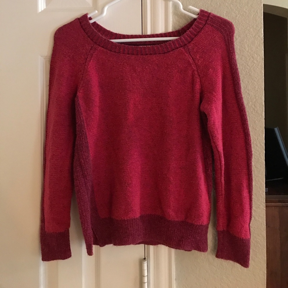 Red sweater