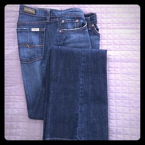 David Kahn jeans, size 10, 32" inseam, like new