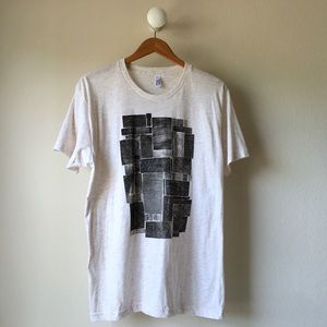 American Apparel Men's Custom Screen Printed Tee