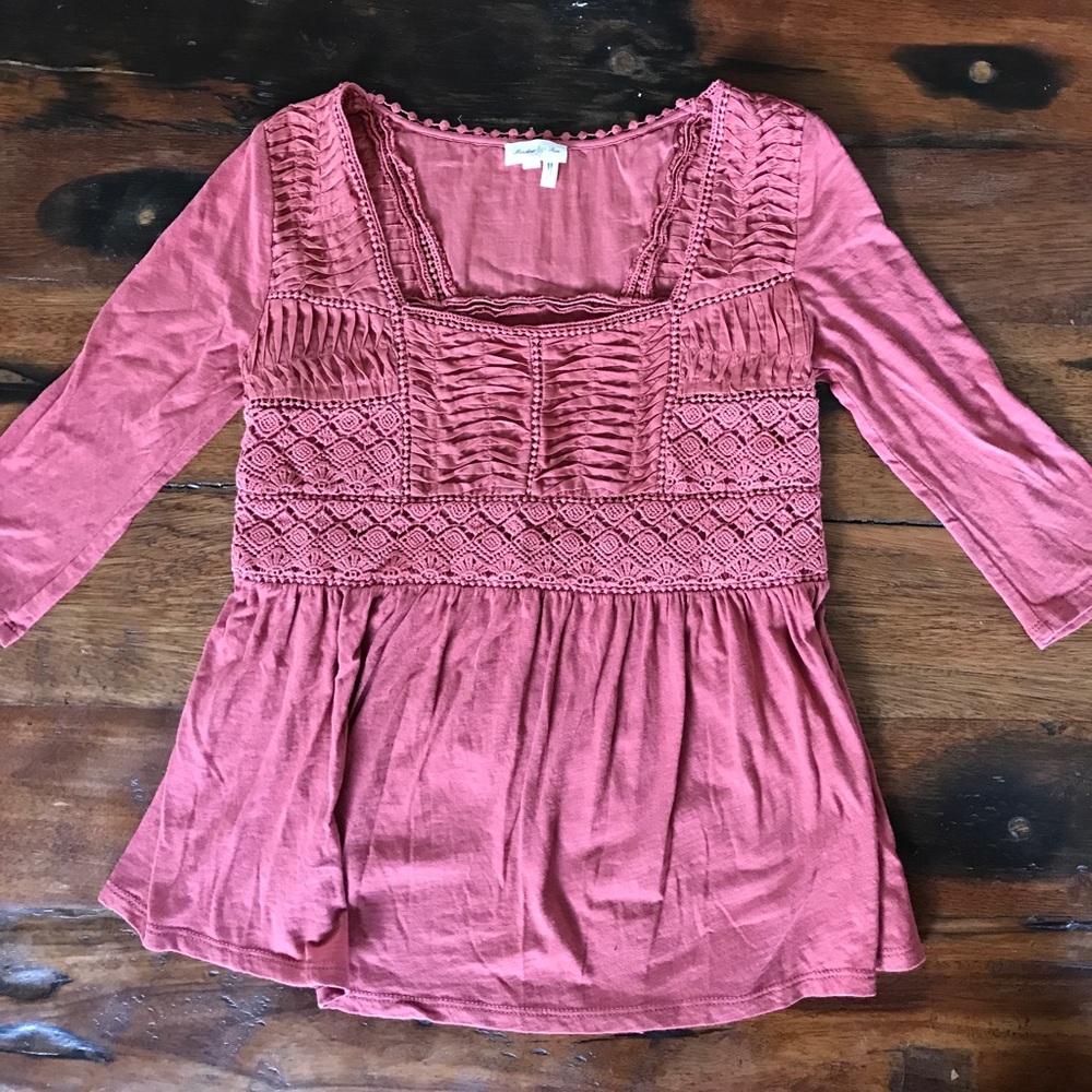 Anthropologie blouse NWOT